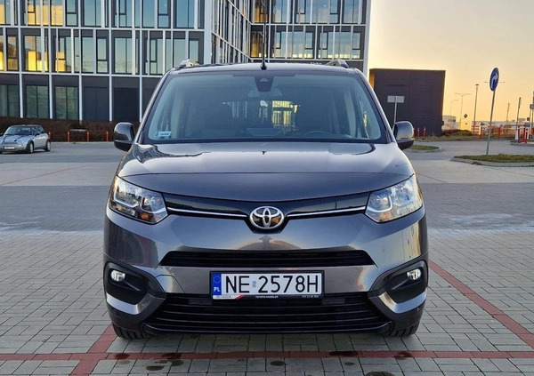 Toyota Proace City Verso cena 93400 przebieg: 62000, rok produkcji 2020 z Wrocław małe 211